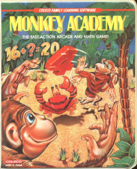 Monkey Academy Colecovision  box art